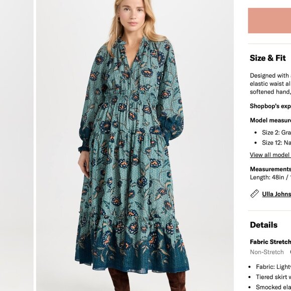 Ulla Johnson Katerina Dress Katerina Dress - Picture 6 of 8